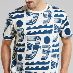 Lightweight <b>High</b> Quality <b>Top</b> Trendy Cotton Comfortable Reasonable Price Breathable Best Seller Custom Logo Printed Men Shirt - Product Image 5