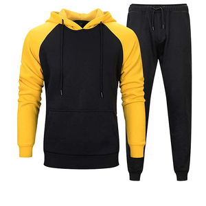 Conjunto Deportivo de 2 Piezas para Hombre, Color Sólido, Ligero, de Algodón, Transpirable, Elástico en 4 Direcciones, Estilo Urbano, Chándal Atlético - Product Image 6