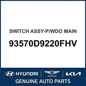 Nouveaux interrupteurs et commandes Sportage 93570D9220FHV - Product Image 1