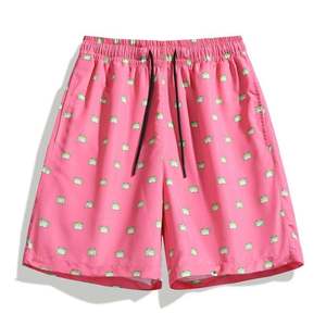 New and High Quality Custom Sublimation Printed Beach Shorts <b>Men</b> <b>Swimming</b> Wholesale Price Sun protection <b>Men</b> Swim Shorts - Product Image 4