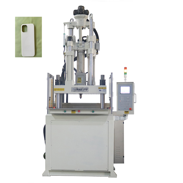 120 Ton Automatic Hydraulic Vertical Injection Molding Machine for Phone Case Production with PET/PP/ABS Materials