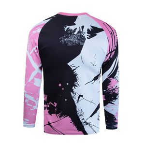 Maillot de moto OEM personnalisé par sublimation, design sur mesure, pour la course de motocross, avec graphismes personnalisés pour les marques de vêtements moto - Product Image 4