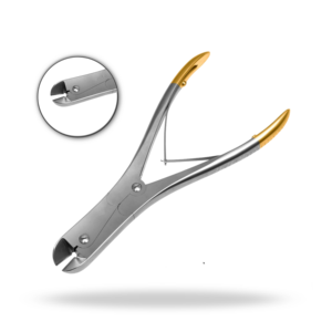 Cortador de Alambres de Doble Acción de 23 cm, Instrumento Quirúrgico Ortopédico para Cortar Alambres - Product Image 1