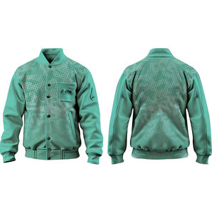 Outdoor Use Men Letterman <b>Jacket</b> Stand Collar Men Letterman <b>Jacket</b> Plus Size Men Letterman Winter <b>Jacket</b> - Product Image 6