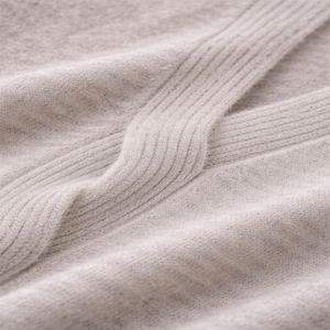 Pulls en tricot à col en V pour femmes, doux, légers, pull d'hiver décontracté, coupe ample, laine/cachemire, confortable et élégant - Product Image 6