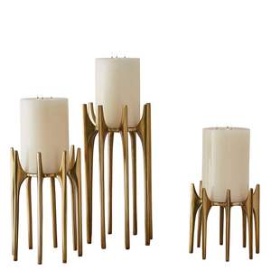 Elegante Candelabro Alto de Metal, Portavelas de Aluminio para Decoración de Bodas y Navidad - Product Image 4