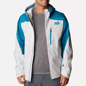 <b>Men</b> Rain <b>Jackets</b> Breathable <b>Lightweight</b> Waterproof Outdoor Hiking Camping Fishing Weather Resistant Design - Product Image 2