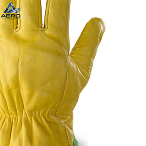 Guantes de trabajo de cuero de doble palma para hombre, guantes de seguridad para montadores y ajustadores, protección para las manos. - Product Image 6