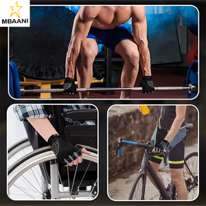 Gym Training <b>Gloves</b> for Weight Lifting, <b>Gloves</b> with Full Palm Protection <b>Glove</b> for Men & Women, Powerlifting, <b>Pull</b> <b>Ups</b>, Cycling - Product Image 6