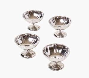 ชามไอศกรีมโลหะสไตล์โมเดิร์นพร้อมช้อนสแตนเลสสำหรับของหวาน - Product Image 5