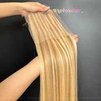 Extensions de cheveux vierges de qualité supérieure, mèches de cheveux humains blondes foncées, lisses, vierges, cheveux vietnamiens, couleur mélangée