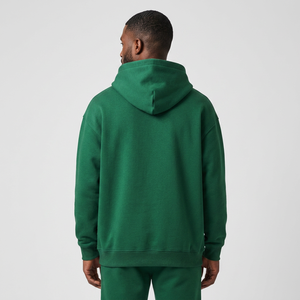 Custom <b>Men's</b> Hoodies <b>Pullover</b> Fleece KangarooPocket Relaxed Fit Drop Shoulder Long Sleeve Casual Sweatshirt for USA B2B Sourcing - Product Image 3