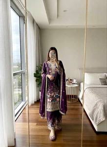 Pakistani women's salwar kameez <b>Fancy</b> party wear ethnic <b>suit</b> Wholesale ethnic <b>suit</b> pakistani Top quality salwar kameez - Product Image 6