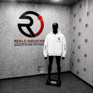 Sudadera con Capucha Blanca Extra Grande, Estilo Desgastado, para Uso Diario, Casual, Moda Urbana, Estilo Moderno, Diseño Minimalista, Estilo Relajado - Product Image 3