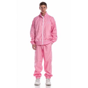 High Quality Rain <b>Suit</b> Mens <b>Red</b> Tracksuits Full Length Zipper Closure Side Pockets Casual Spring Wear 100% Polyester Regular Fit - Product Image 4