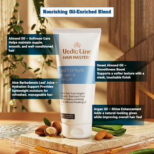 Hot Sale Conditioner with Argan & Almond Oil for Smooth Shiny and Frizz Hair Repair Treatment Available At Best Selling Price - Product Image 2