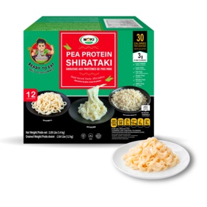 Fettuccine Shirataki de Proteína de Guisante Baja en Carbohidratos, Refinada Instantánea MOKI con Konjac, 0 Grasas, 100g, Cocción de 1-3 Minutos - Product Image 2