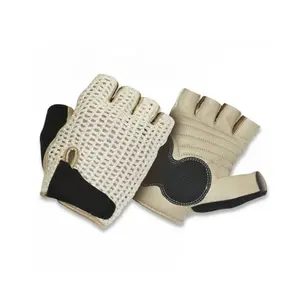 Gants de cyclisme tricotés en maille pour hommes et femmes, accessoire de vélo, de sport de plein air, disponible en demi-doigt