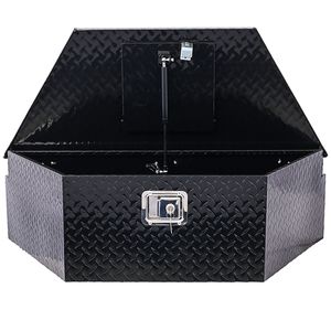 39-Inch Heavy Duty Aluminum <b>Tool</b> <b>Box</b> Truck Bed and Outdoor Trailer Pickup <b>Storage</b> Organizer RV Underbody <b>Storage</b> <b>Tool</b> <b>Box</b> - Product Image 2