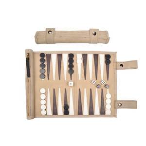 Juego de Ajedrez de Bolsillo Plegable, Hecho a Mano, de Cuero Duradero y de Lujo, para Torneos al Aire Libre, Mini Portátil, de HARBOR CORPORATION - Product Image 2