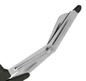 Tijeras para vendajes de 7 pulgadas (18 cm) con mango de plástico naranja, tijeras de enfermería, tijeras utilitarias EMT en venta. - Product Image 5