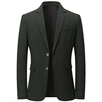 Blazer pour costumes d'affaires pour hommes, vestes décontractées pour hommes