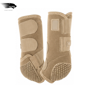 Botas de Neopreno para Caballos, Protección para las Piernas con Absorción de Impactos, Equipo de Equitación Duradero, Servicio OEM - Product Image 5