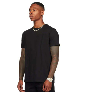 Ensemble chemise et short noirs à manches courtes pour hommes, tenue décontractée d'été en deux pièces, vêtements de loisirs assortis, tendance pour tous les jours - Product Image 5