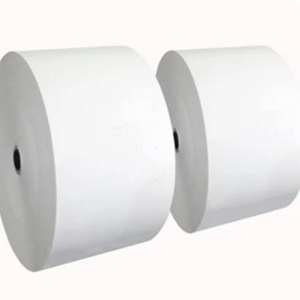 Papel blanco resistente a la grasa, apto para uso alimentario, recubierto con silicona en una cara para mejorar las propiedades de desmoldeo. - Product Image 3