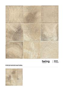 Baldosa de porcelana mate texturizada de 24x24 diseñada para mejorar la comodidad táctil y la expresión del suelo interior. - Product Image 2