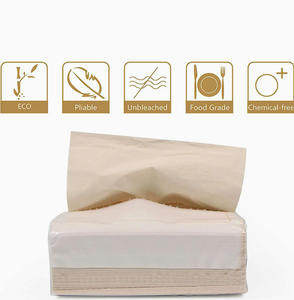 Mouchoirs en papier pour le visage en pulpe de bambou écologiques, 4 plis, 400 tirages, paquet souple, doux pour la peau, fournisseur de mouchoirs - Product Image 6