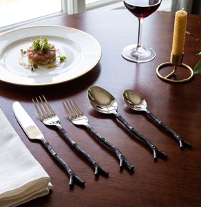 Ensemble de couverts décoratifs Royal Luxuries, ensemble de couverts de table brillants en acier inoxydable, ustensiles de cuisine, vente directe d'usine - Product Image 1