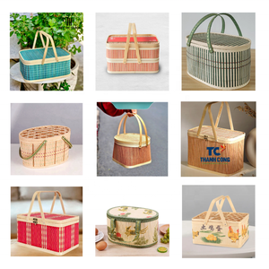 Best Deal BAMBOO <b>BASKET</b> With Eco-Friendly BAMBOO <b>GIFT</b> <b>BASKET</b> And Cheapest Price For Long Term Business - Product Image 2