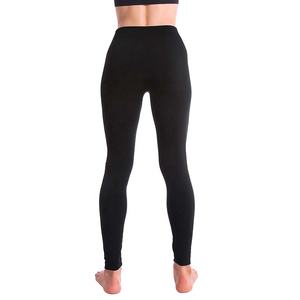 Mallas de gimnasio de cintura alta para mujer, mallas sólidas para entrenamiento de Yoga, mallas de Fitness, mallas deportivas con cordón para glúteos - Product Image 2
