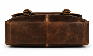 Gravs Classic Vintage Genuine Leather Messenger <b>Bag</b> Business Laptop Satchel Travel <b>Bag</b> Portable High Quality OEM ODM Wholesale - Product Image 3