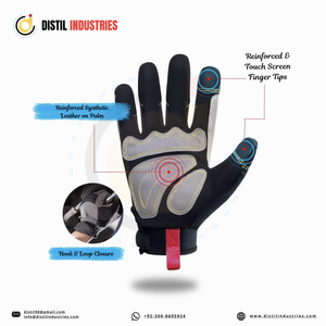 Guantes de Mecánico Suaves y Cómodos, Resistentes para Trabajos Prolongados, Duraderos, Térmicos para Exteriores, con Detección de Agujas, para las Cuatro Estaciones, Largo hasta la Muñeca - Product Image 2