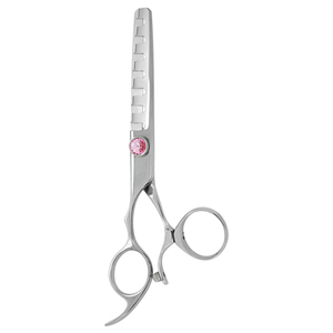 Tijeras de Entresacar de Acero Inoxidable Cobalto para Peluquería, con Dientes Giratorios, 7 Pulgadas, para Salones de Belleza y Uso Doméstico, Manuales - Product Image 2