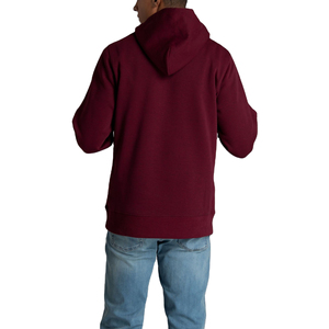 Sweat à capuche décontracté pour homme, imprimé personnalisé, en tissu éponge écologique 360g polyester/coton, coupe classique, anti-plis et respirant - Product Image 4