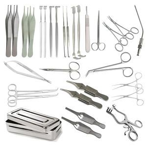 General Surgery Major Basic Surgical <b>Instruments</b> Set Stainless Steel Manual Reusable CE Certified Best Quality By Grip Surgical - Product Image 1