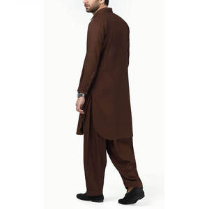 Conjunto de Kurta Tradicional de Algodón para Hombre OEM 2026, Shalwar Kameez de Moda, Ropa Étnica de Alta Calidad, Marca Privada, Directo de Fábrica - Product Image 3