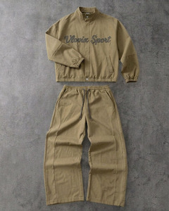 CLOVIX SPORTS Conjunto Deportivo al por Mayor para Hombre, Sudadera con Capucha y Pantalones de Felpa de Algodón, Ropa Deportiva con Logotipo Personalizado, Precio Bajo - Product Image 3