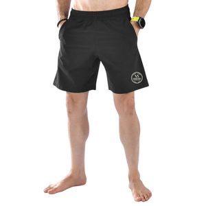 Shorts Confortables Noirs pour Hommes – Respirants, Légers, Décontractés, pour Tous les Jours, Coupe Ample, Idéaux pour la Gym, le Sport et l'Été – Personnalisation OEM - Product Image 1