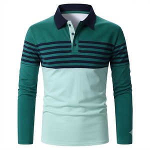 Camisas Casuales Premium para Hombre, Nuevo Diseño en Oferta, Logotipo Personalizado, Color Sólido, Tejido de Punto, 100% Algodón, Antiarrugas, con Bolsillo, Manga Corta - Product Image 6