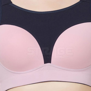Reggiseno Sportivo da Donna Traspirante ed Ecologico per Yoga e Palestra, con Spalline Regolabili, Supporto Medio, Logo Frontale Personalizzabile, Design Imbottito ad Asciugatura Rapida - Product Image 5
