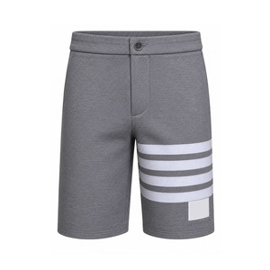 Conjunto de Verano para Hombre Ekin Impex, Camiseta Gris de Cuello Redondo y Pantalones Cortos, Color Sólido, Tejido Transpirable, Ropa Casual de Verano - Product Image 4