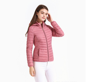 Plain Dyed Customized Material Knitted Puffer <b>Jacket</b> High Quality Breathable Waterproof Cotton Polyester Plus Size Winter Wear - Product Image 4