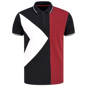 Men's High quality Custom summer Short Sleeve Polo <b>Shirts</b> three Tone Casual Athletic <b>Collared</b> <b>T</b> <b>Shirt</b> tees wear with OEM - Product Image 1