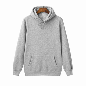Sweat à capuche unisexe personnalisé pour homme et femme, coupe oversize, effet teinture unie, style court, pour homme et femme - Product Image 3