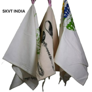 Lot de serviettes en coton 100 % biologique, écologiques, séchage rapide, pour cuisine, jetables, haute qualité, recyclées, prix abordable, vente directe en gros - Product Image 2