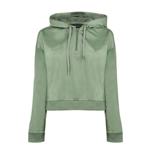 Nouveaux pulls en coton personnalisés avec logo en gros, pulls d'hiver pour femmes, col rond ample et manches longues, couleur unie - Product Image 4